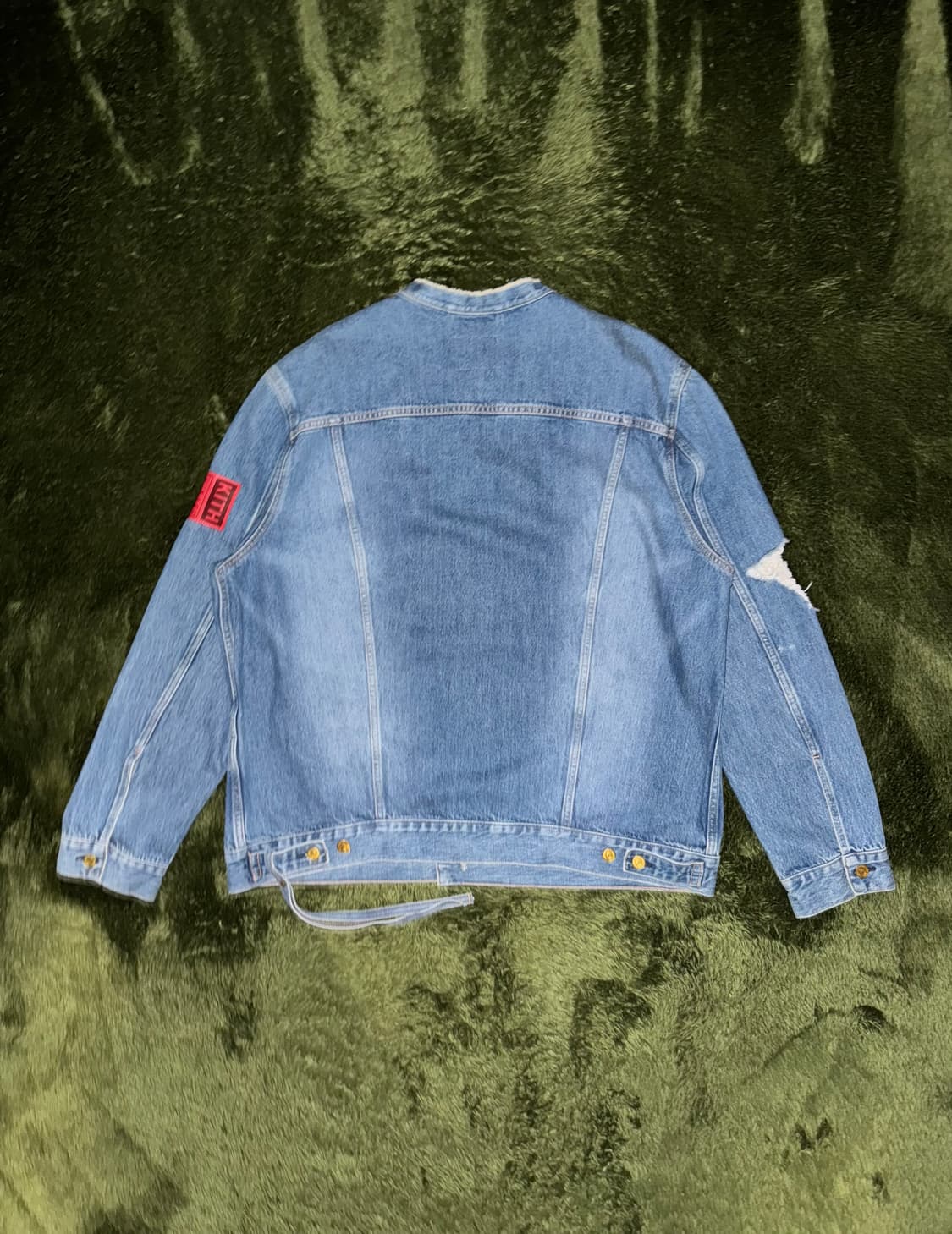 [XXL] KITH 키스 X 리바이스 18FW 콜라보 트러커 자켓 상품이미지9