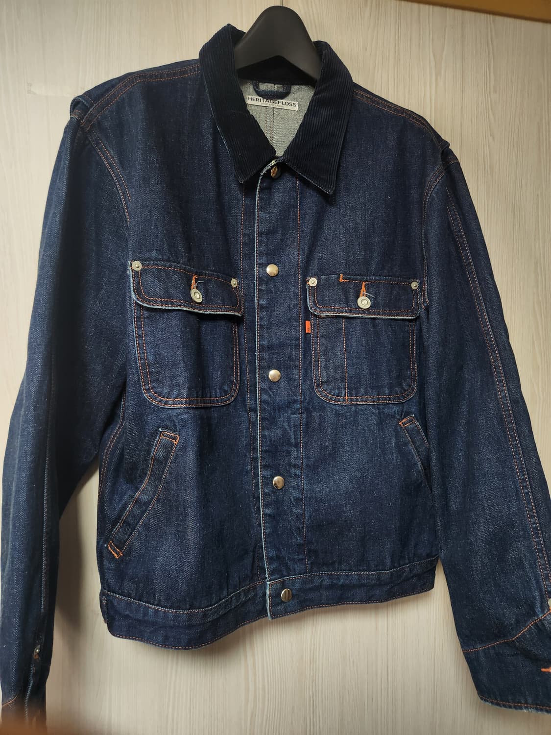 헤리티지플로스 17fw 데님자켓 M 상품이미지1