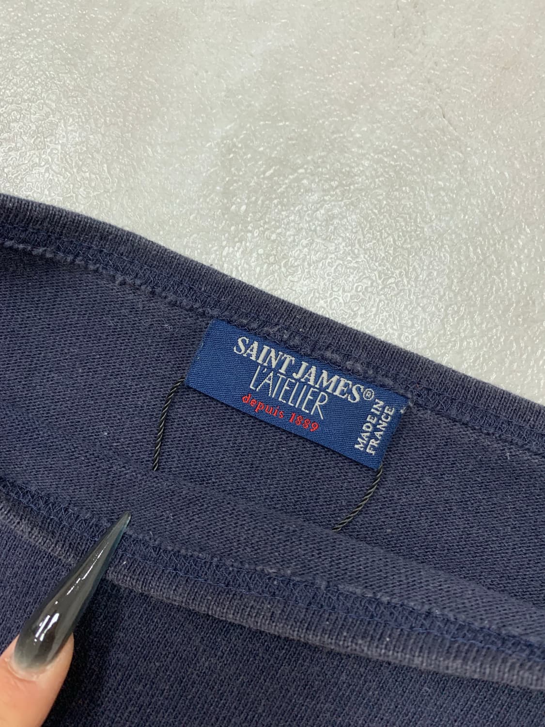 세인트 제임스 네이비 긴팔 티셔츠 #244 상품이미지4