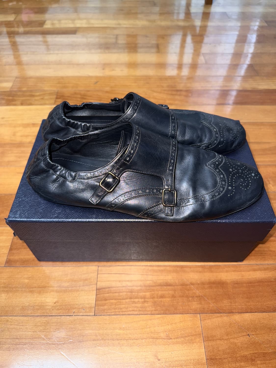 Shuffle double monk strap shoes [10] 상품이미지1