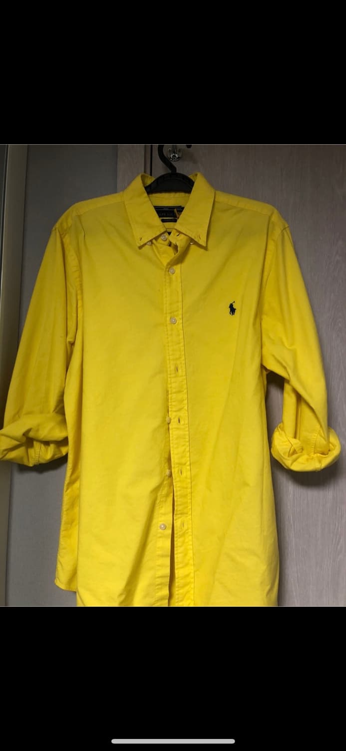 폴로 클래식 옐로우 셔츠 상품이미지1