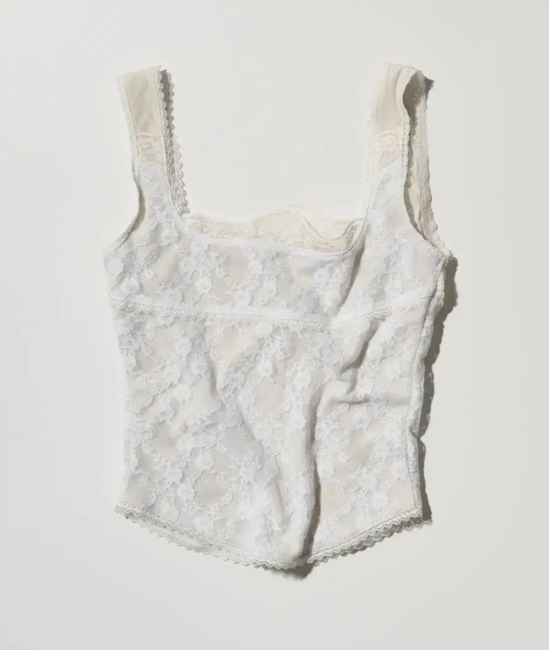 스컬프터 코르셋 탑 화이트 Team Mary Corset Top 상품이미지1