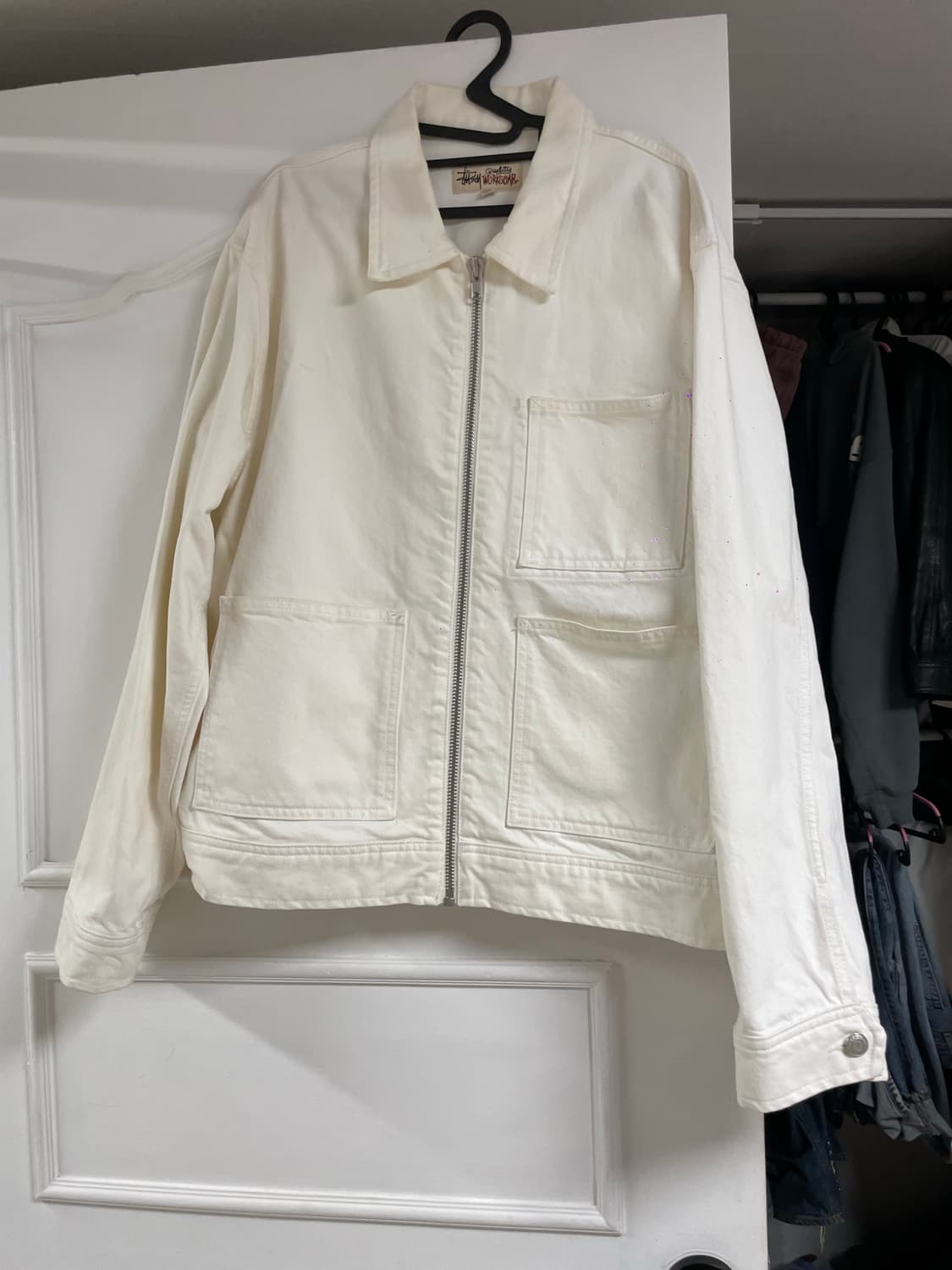 스투시 오버다이드 집 워크 자켓 본 상품이미지2