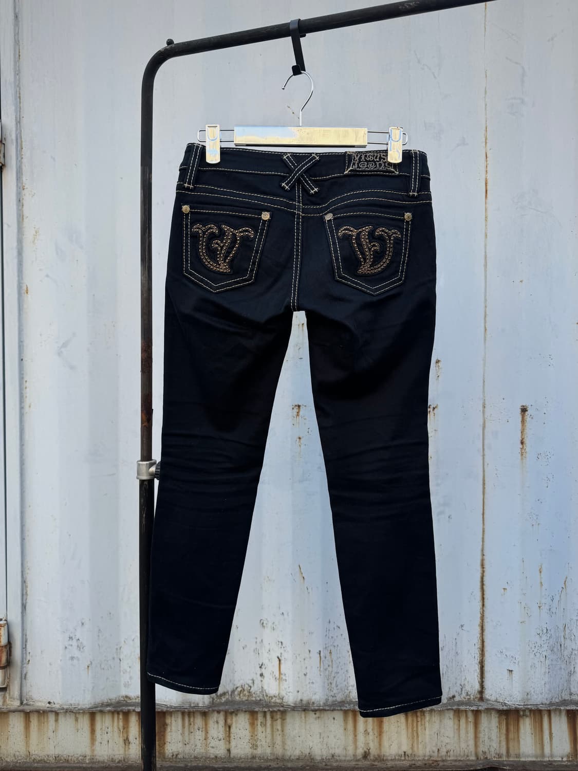 Stitch Denim Skinny Jeans 상품이미지3