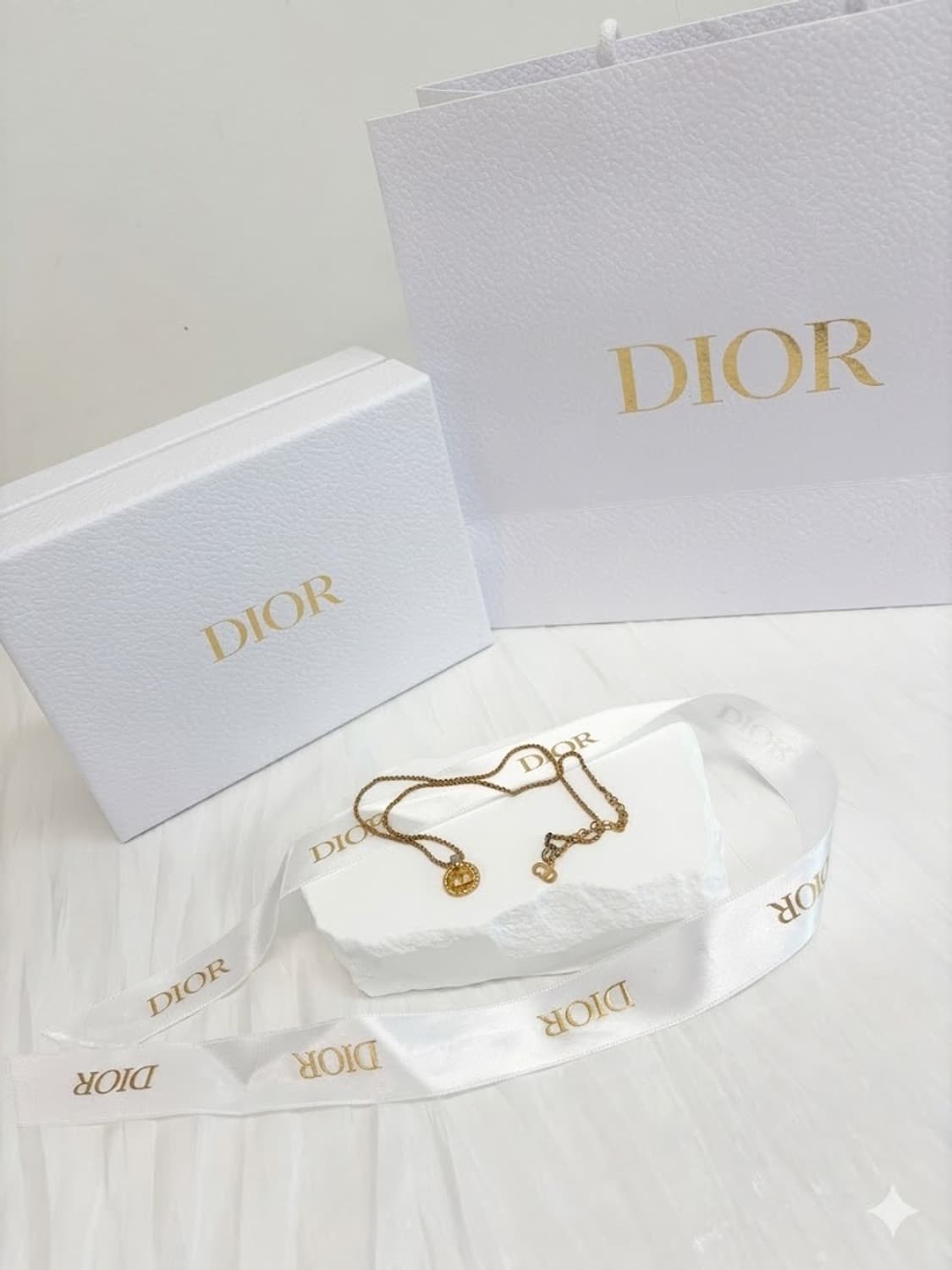 👑[급처!!] 디올 빈티지 CD 트위스트 로프 네크리스 ✨ 상품이미지3