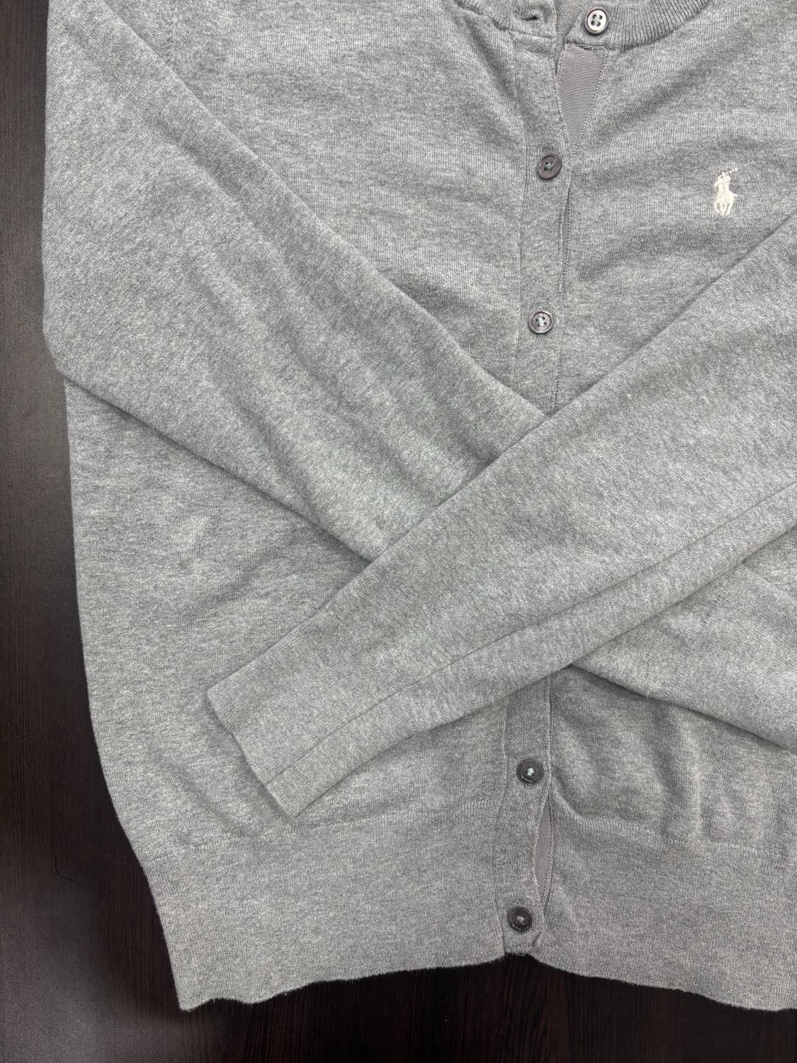 폴로 랄프로렌 회색 가디건 M 상품이미지4