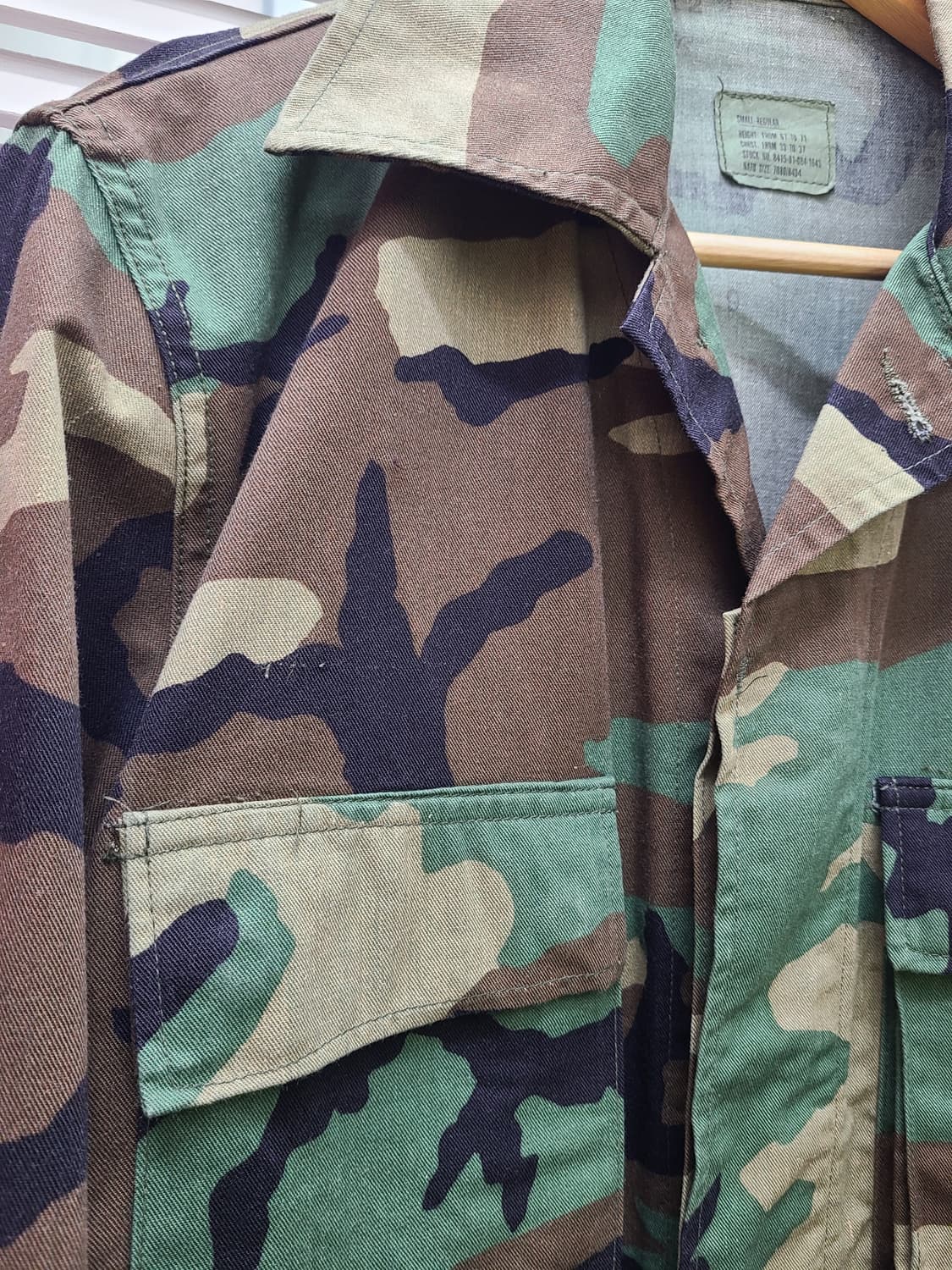 미군 우드랜드 밀리터리 야상 자켓 상품이미지4