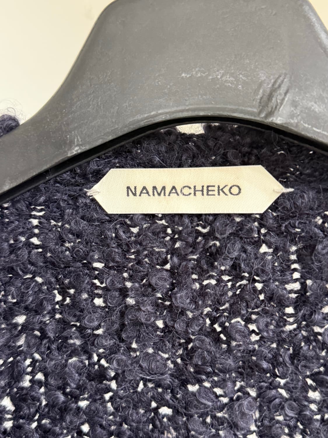 NAMACHEKO 나마체코 행크포드 가디건 네이비 상품이미지3