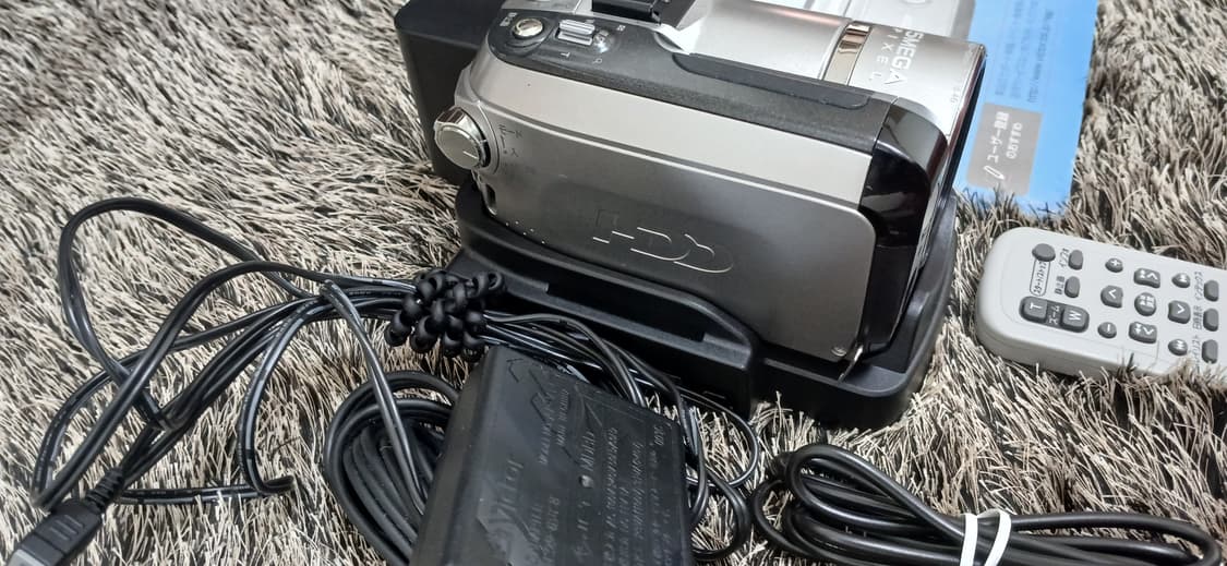 (풀박, 대량배터리)jvc Victor gz-mg575 레트로 캠코더 상품이미지4