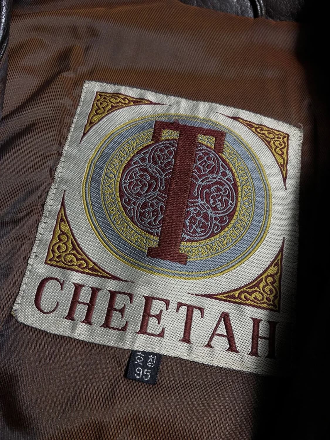 CHEETAH 90's 파이어맨 양가죽 자켓 R1466 상품이미지6