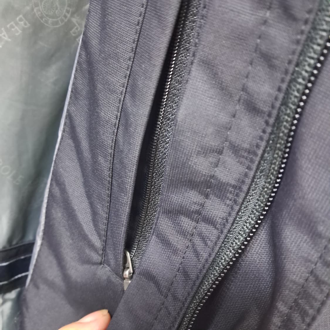 빈폴 블랙 후드 바람막이 자켓 95 상품이미지7