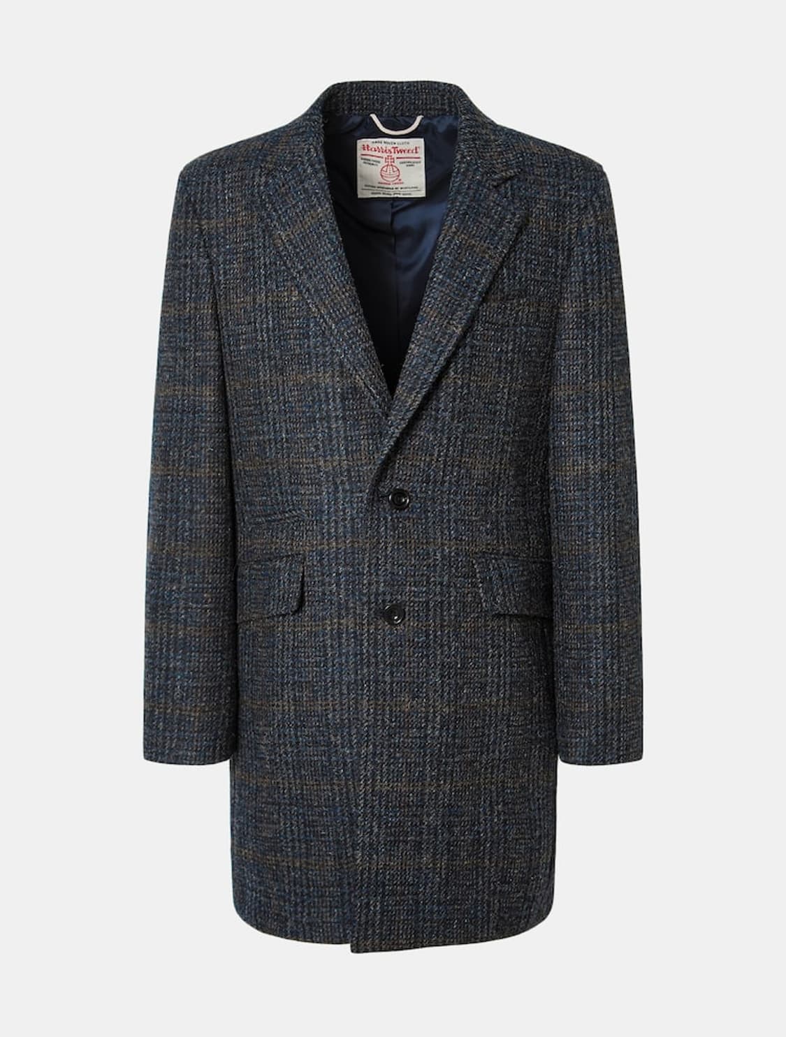 (새상품)빈폴 네이비 해리스트위드 싱글체스터 코트 105 상품이미지1