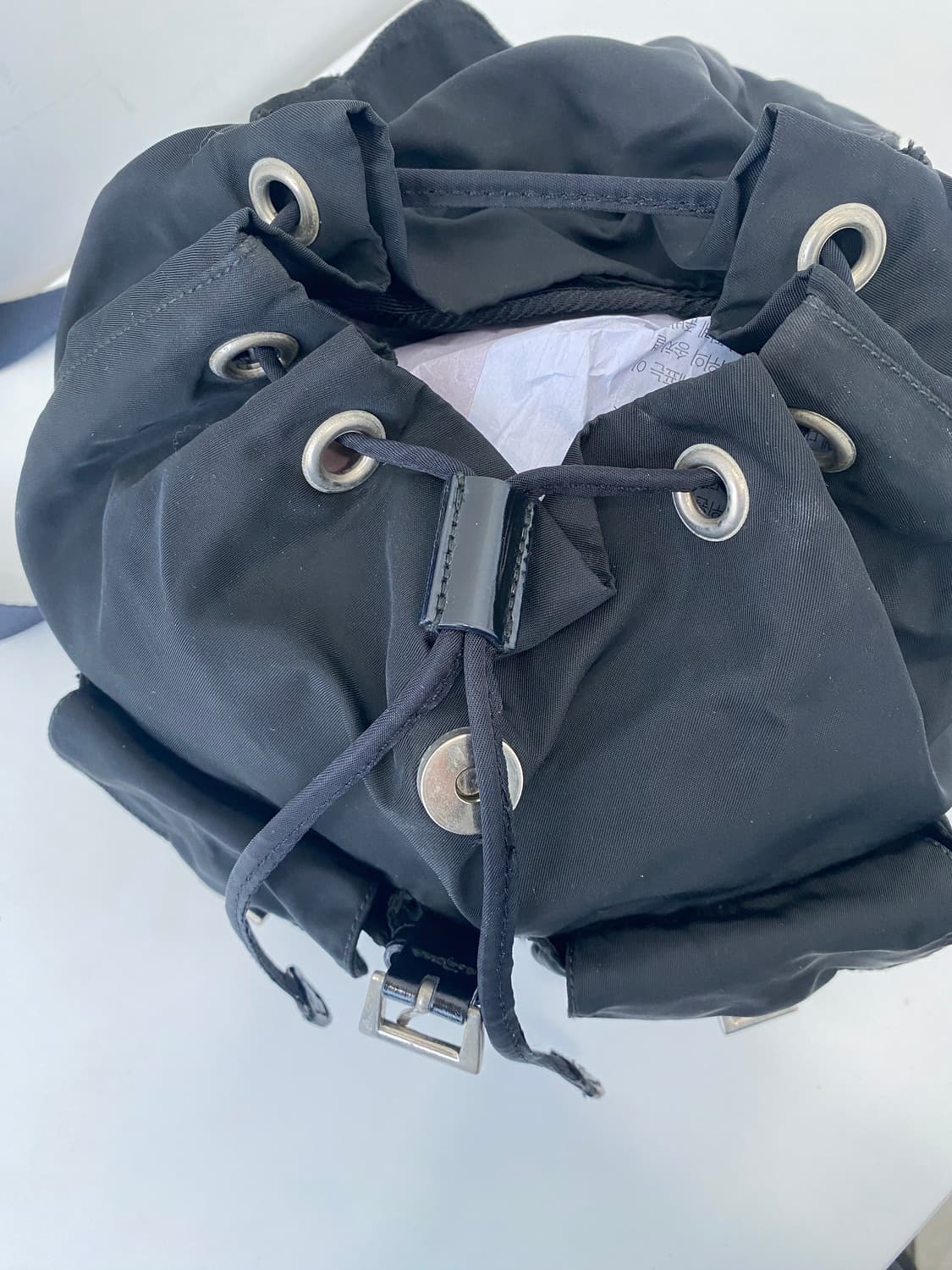 프라다 나일론 포코노 투포켓 스몰 백팩 상품이미지8