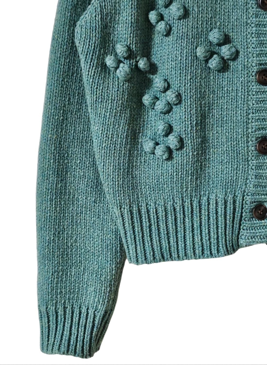 JJ 지고트(JJ JIGOTT) 꽈배기 니트 여성가디건(울혼방/FREE) 상품이미지6