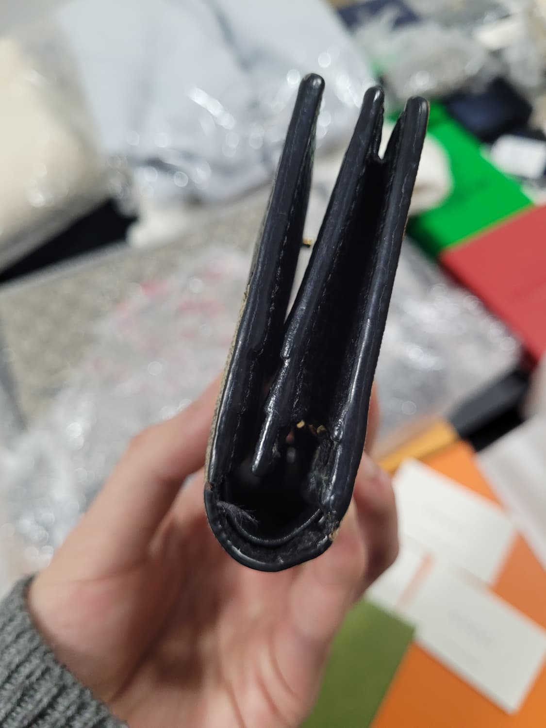 (새상품급) 구찌 GG 마몽 케이스 지갑 상품이미지7