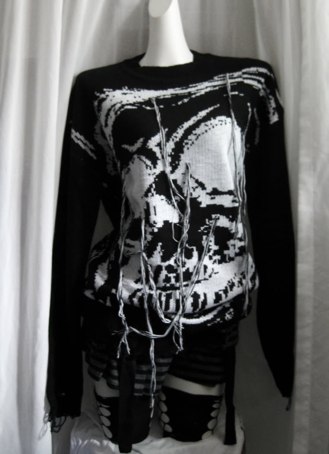 Kill star skull knit 상품이미지1