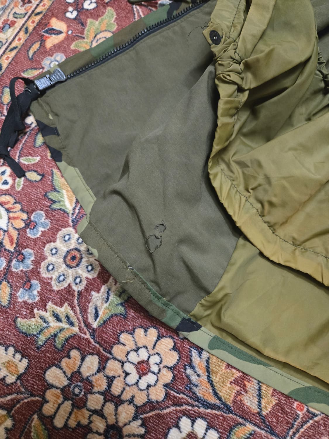 미군 오리지널 ECWCS Gen1 고어텍스 파카 XL/R 상품이미지9