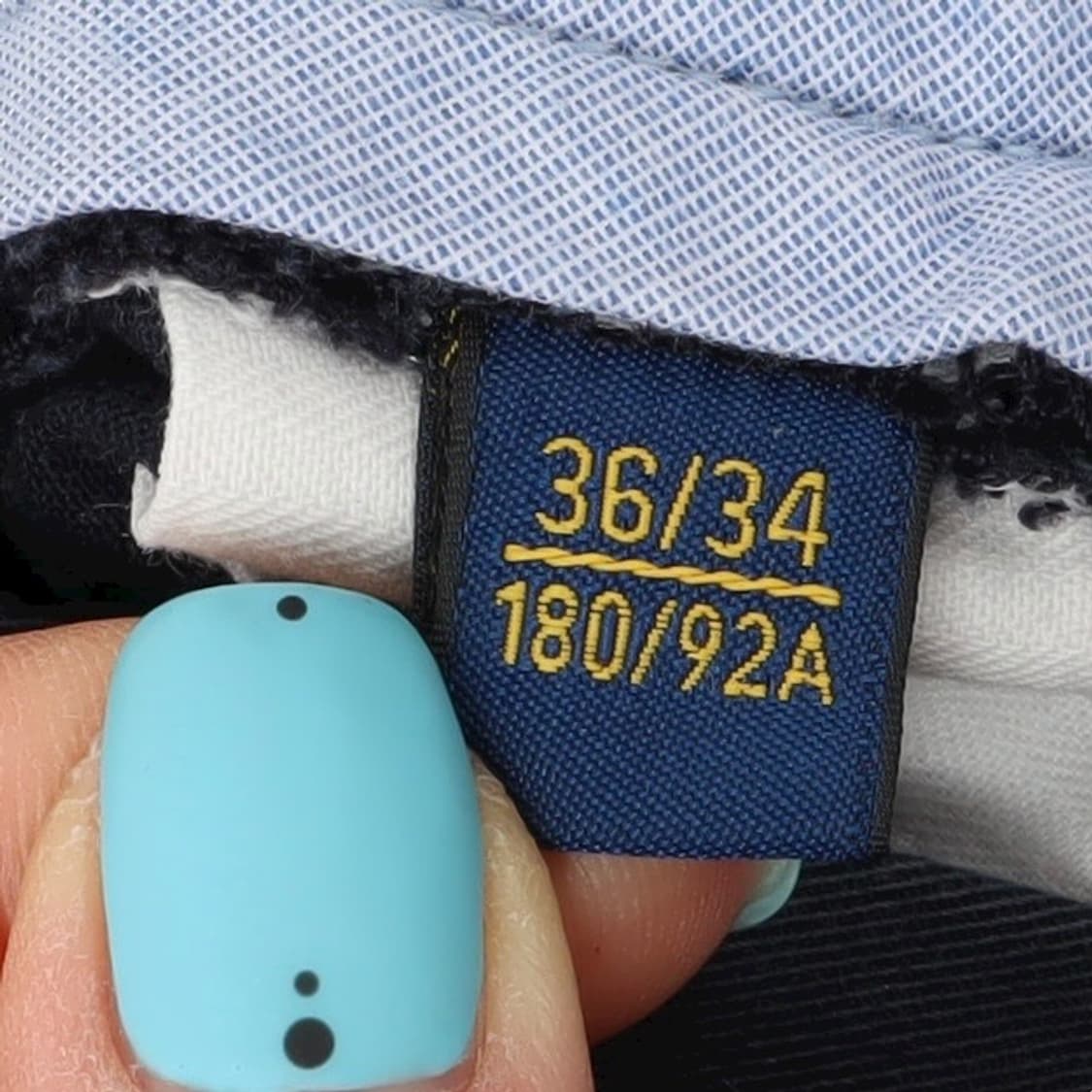 폴로 랄프로렌 네이비 스트레치 클래식 핏 치노팬츠 상품이미지8