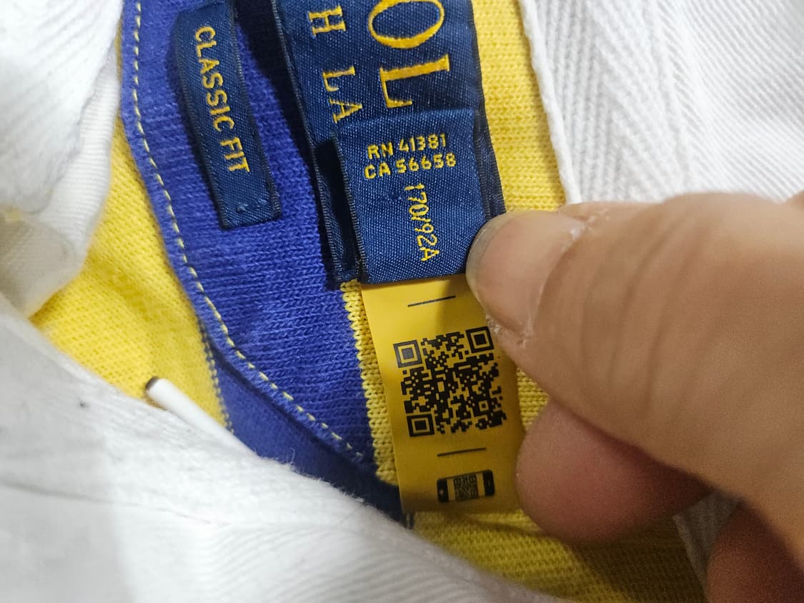 폴로 랄프로렌(Polo Ralph Lauren) 럭비 반팔 카라 티셔츠S 상품이미지6