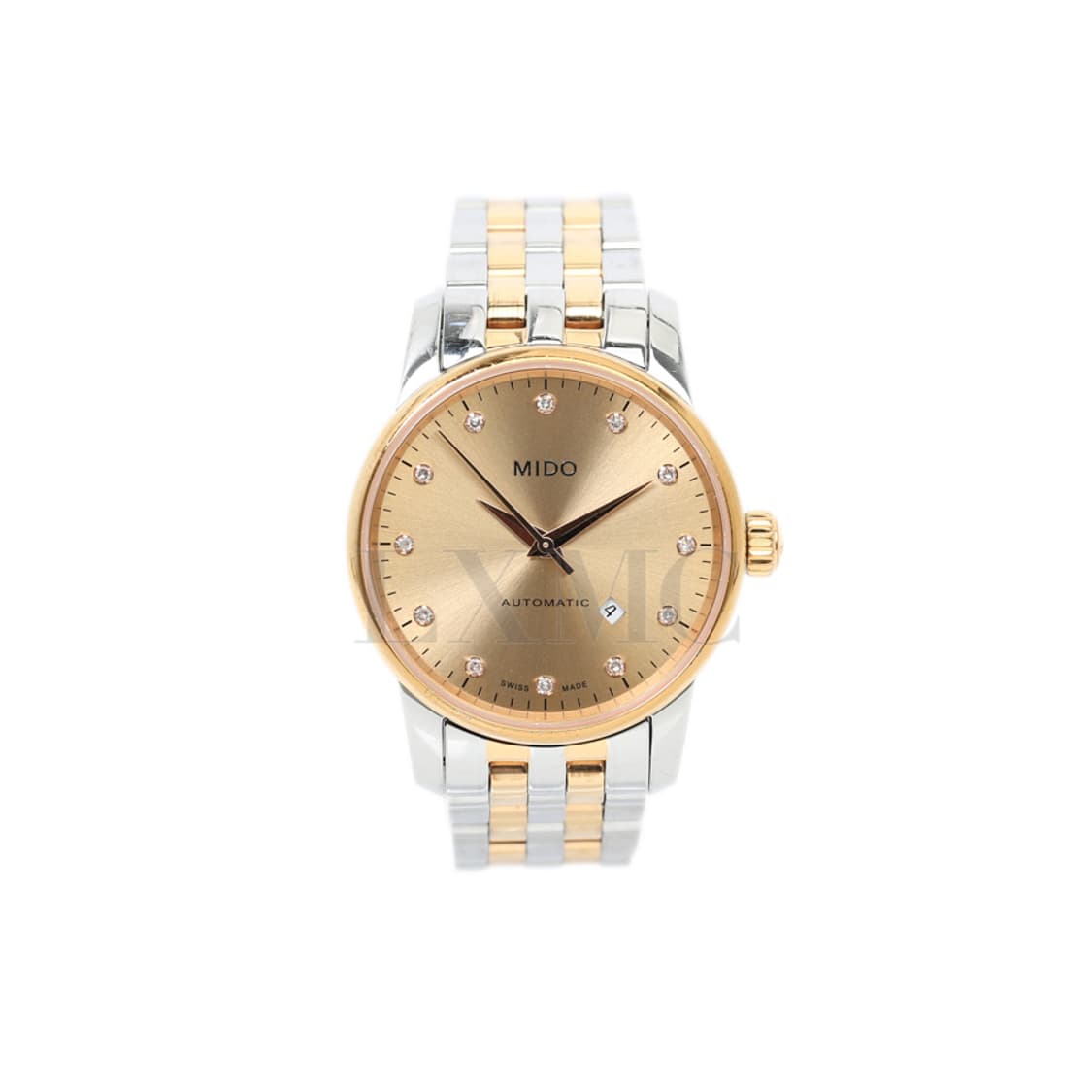 미도 바론첼리 콤비 워치 샴페인 다이아 시계 M7600 상품이미지4