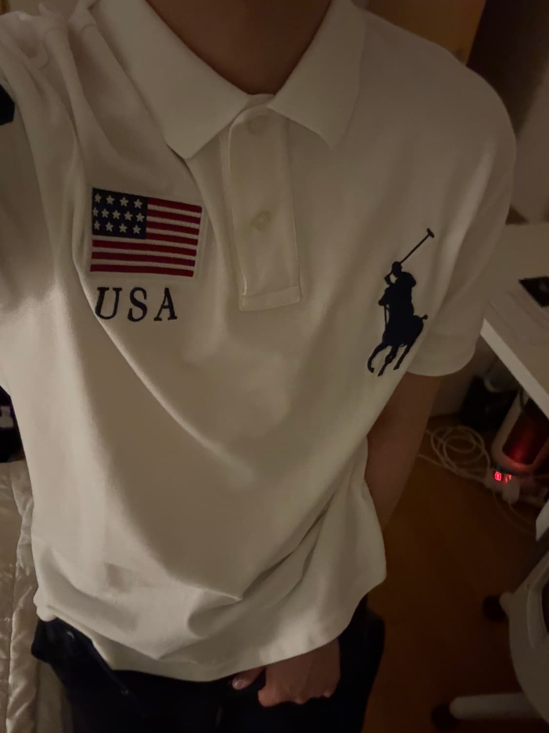 폴로 빅포니 치프키프 성조기 카라티 상품이미지10