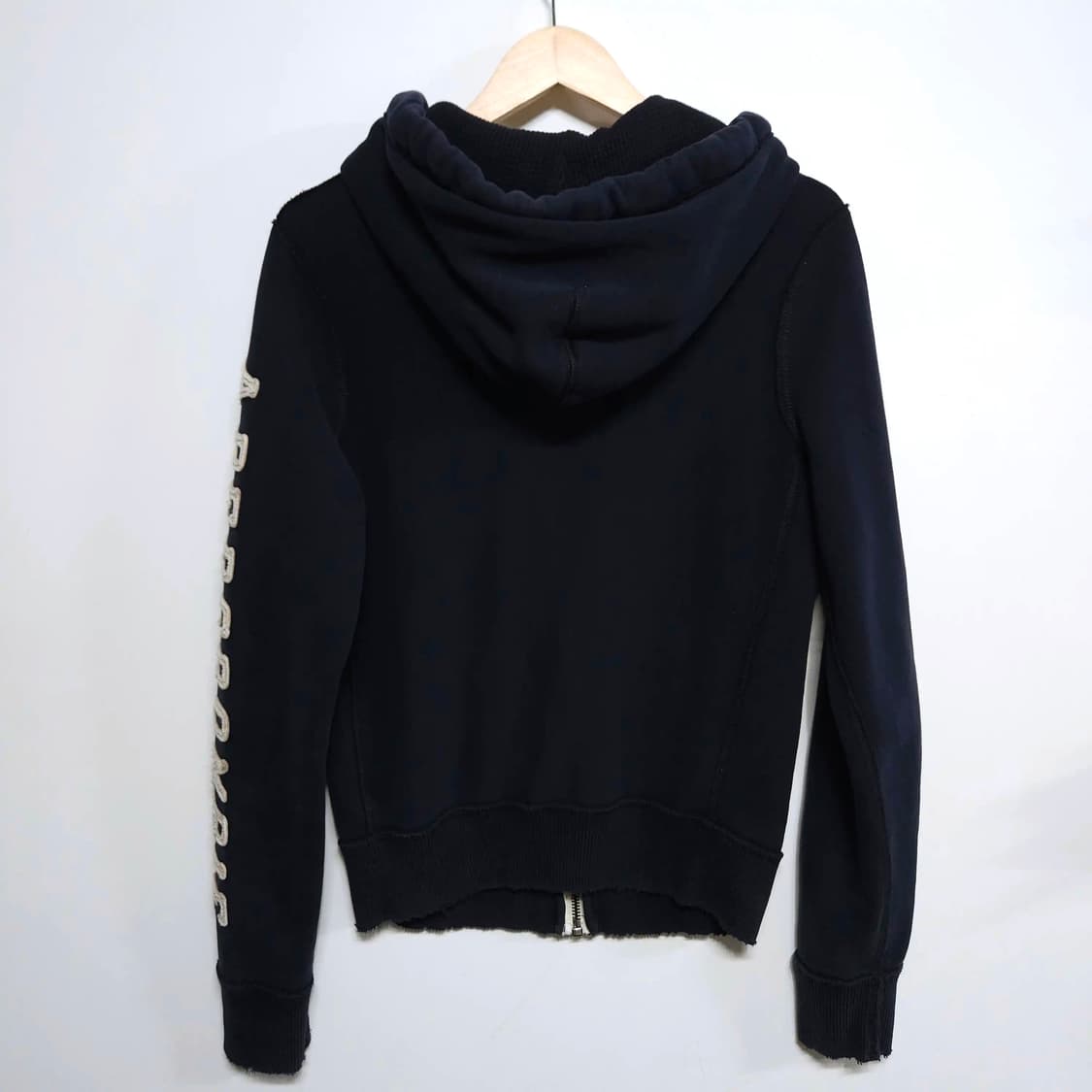 S)아베크롬비 Y2K 후드집업 자켓 워시드 네이비  상품이미지8