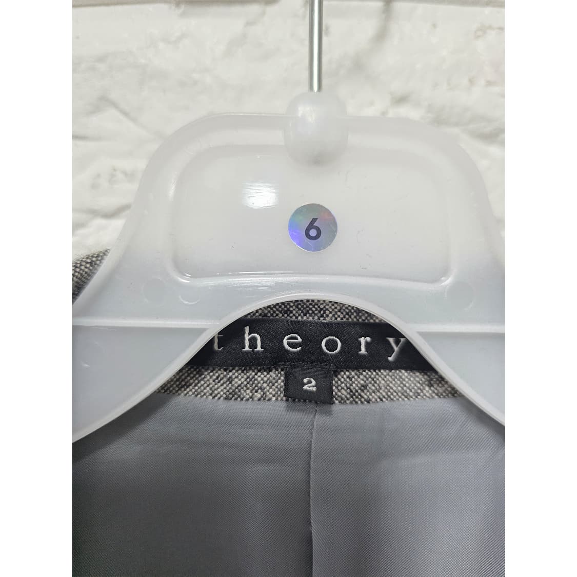 띠어리 그레이 원버튼 자켓 S 상품이미지2