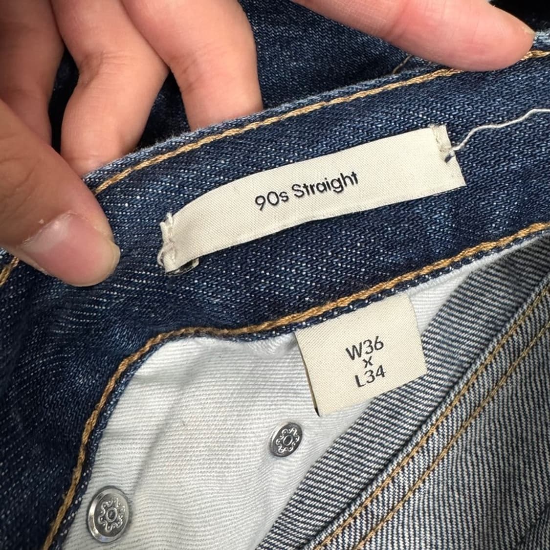CALVIN KLEIN 데님 팬츠 W36 L34 상품이미지5