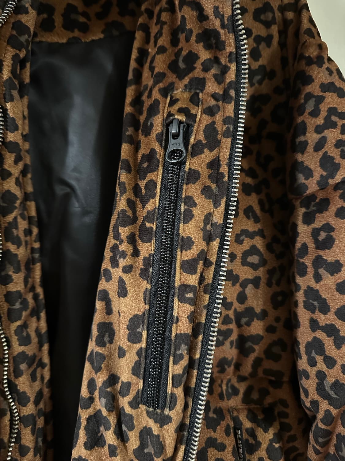 Play boy 레오파드 패딩 상품이미지7