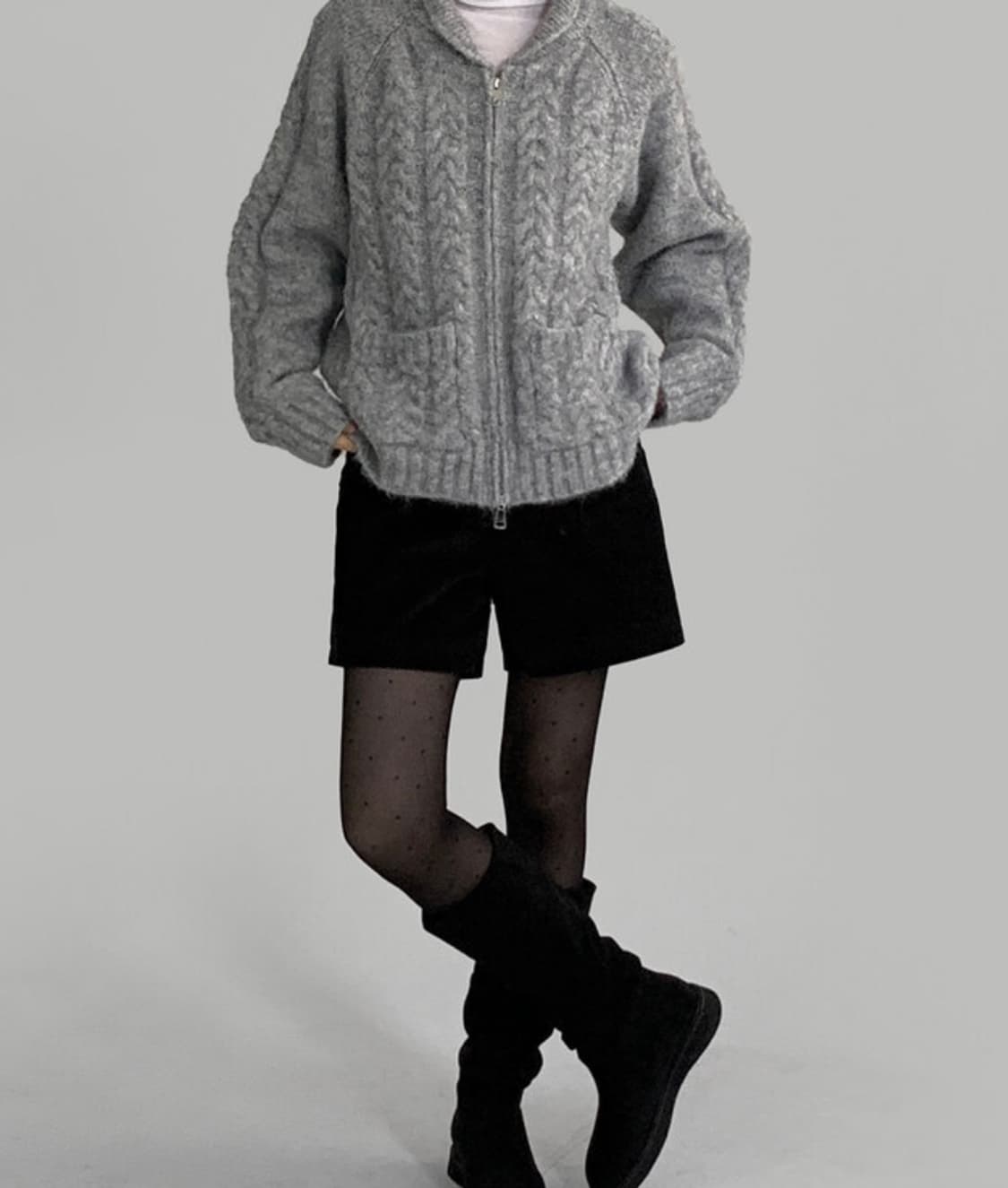 [매니크] 리브렌 코듀로이 숏팬츠 블랙 L 상품이미지1