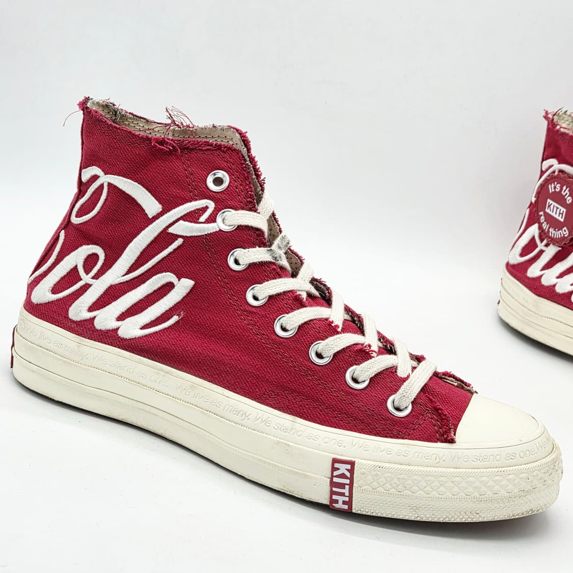 컨버스 x kith x 코카콜라 척 70 하이 레드 (265)  상품이미지6