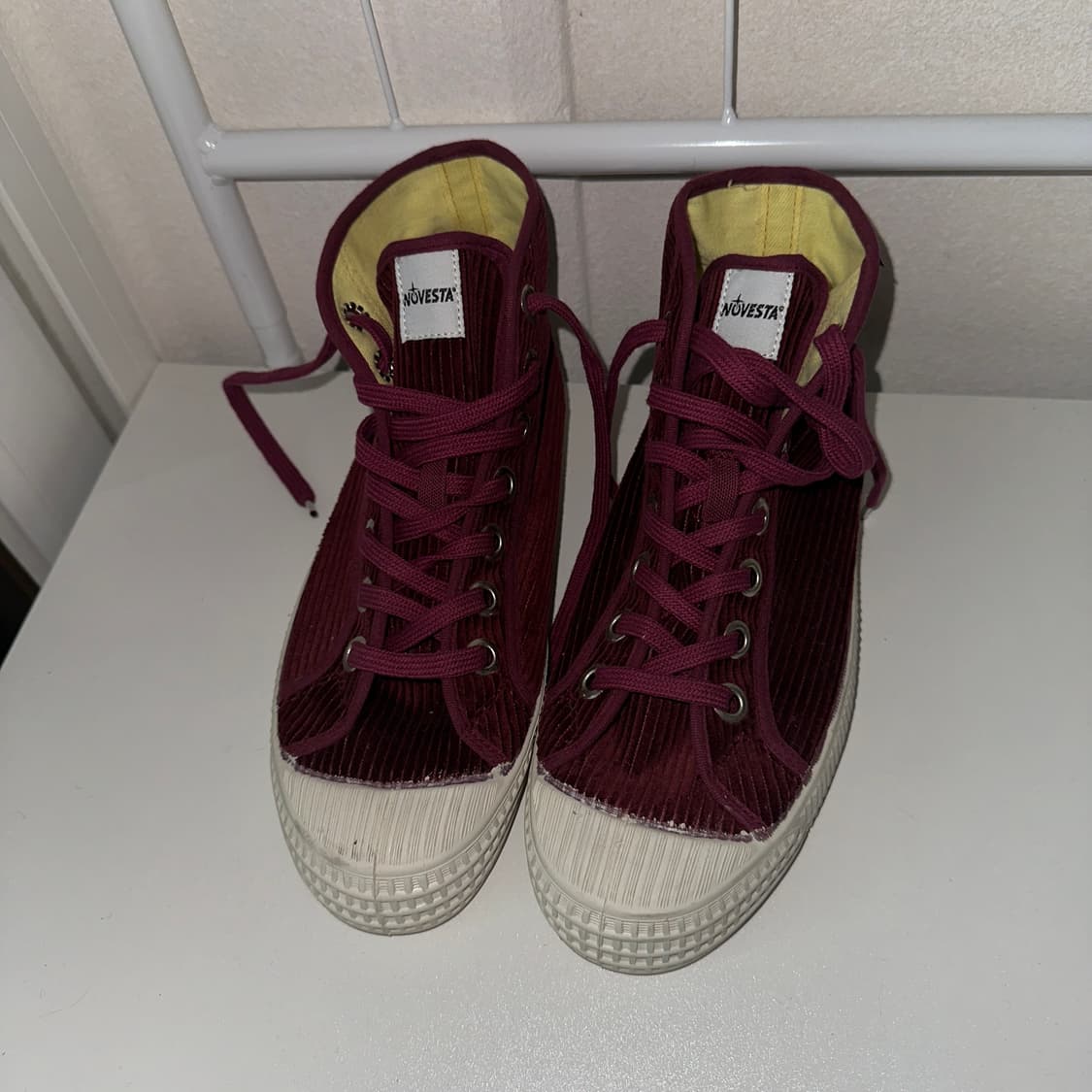 빈티지 골든 자주 퍼플 스니커즈  상품이미지2