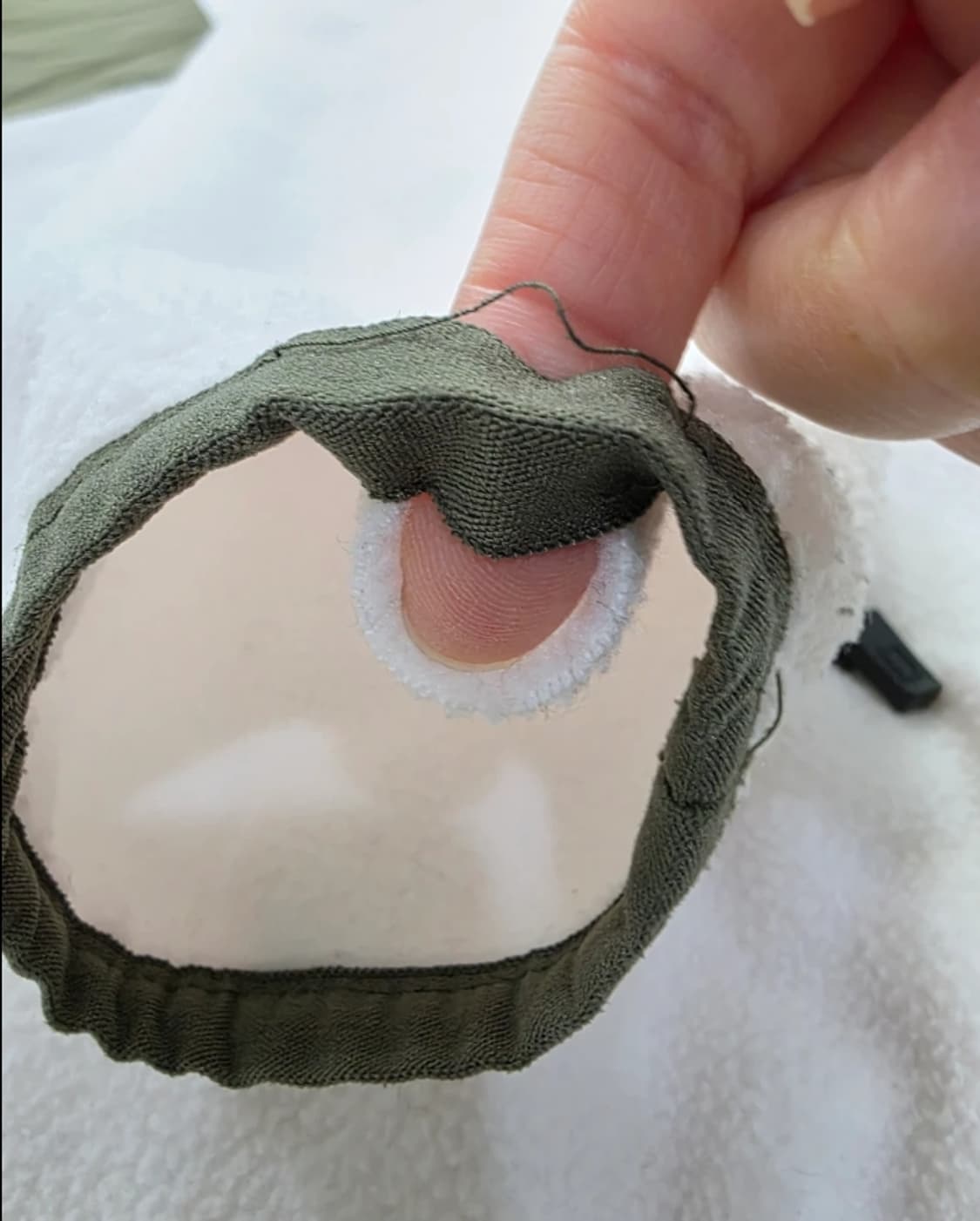 내셔널지오그래픽 흰색 플리스 후리스 100 상품이미지6