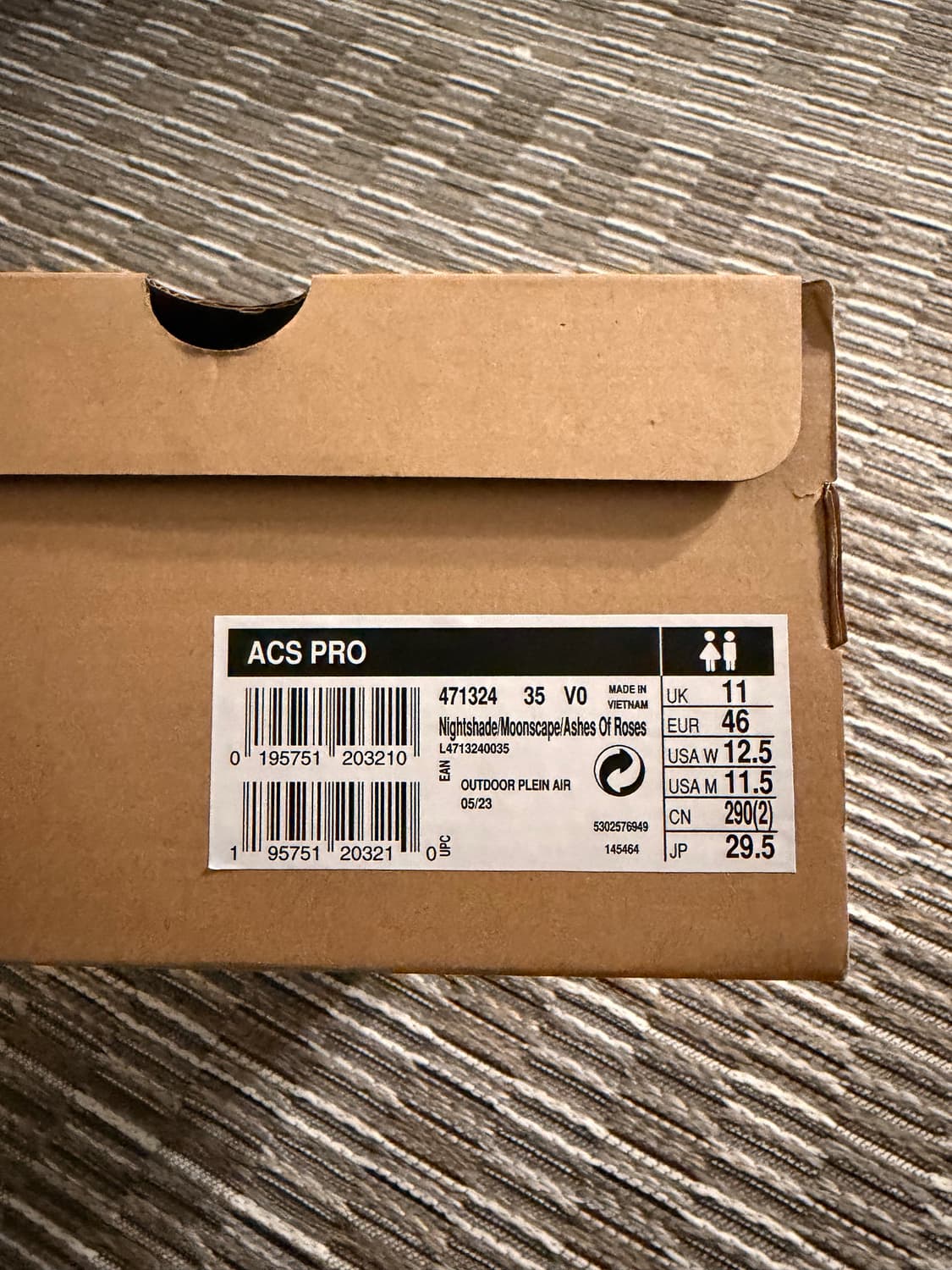 [290] 살로몬 ACS PRO 애쉬 오브 로즈 새상품 상품이미지5