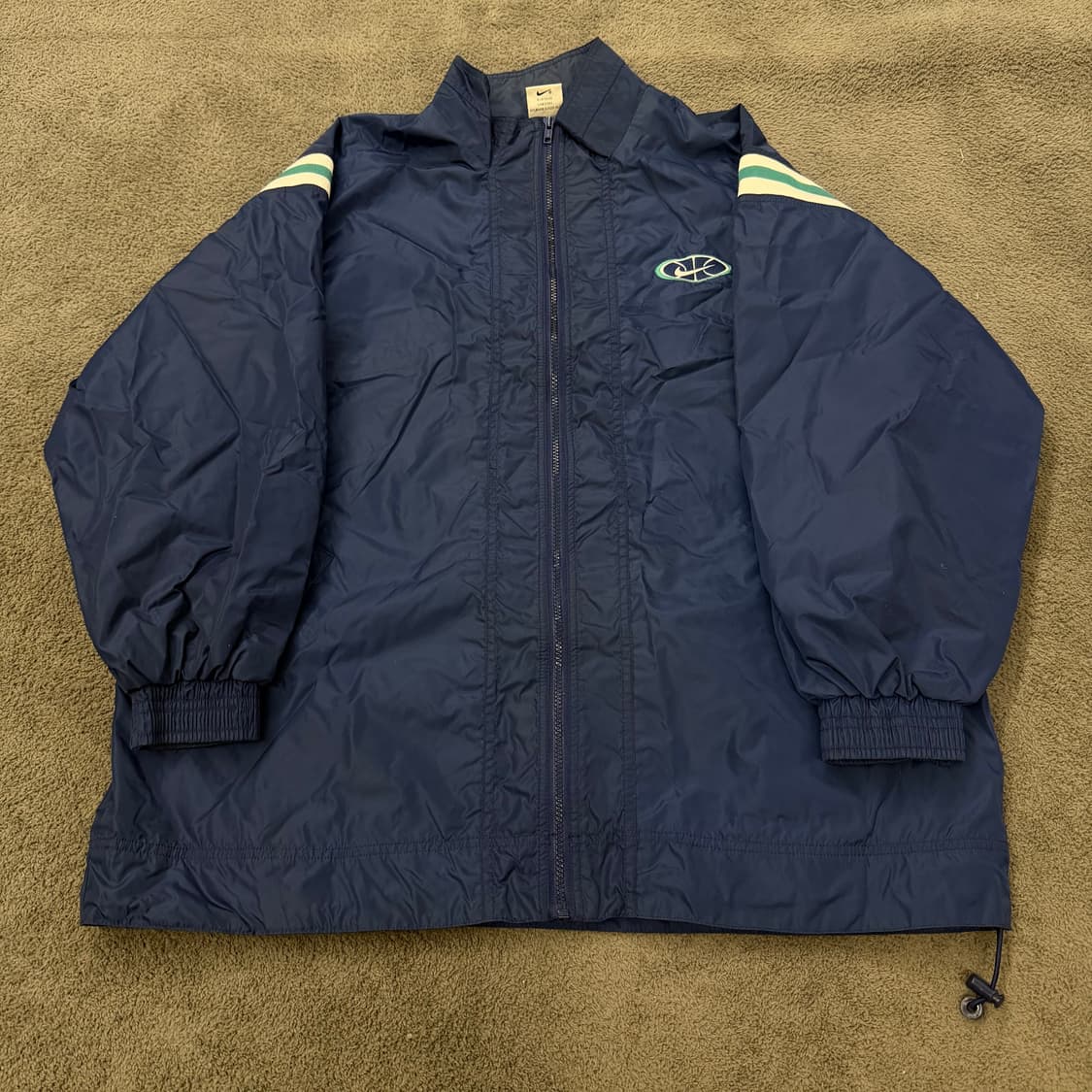 [정품/L] 00s 나이키 올드스쿨 스우시 베스킷볼 바람막이 자켓 상품이미지2