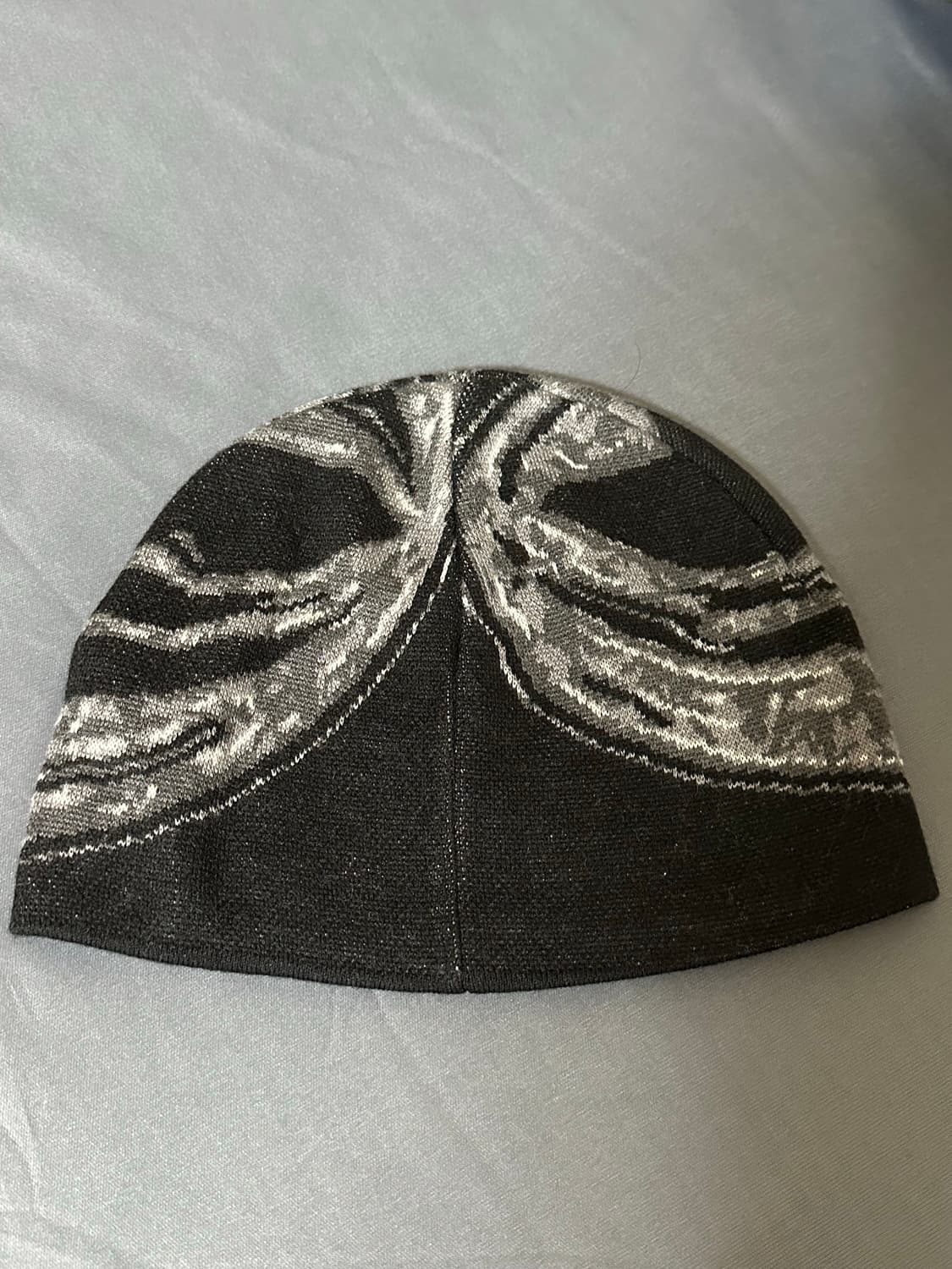 코스트퍼킬로 그래픽 자카드 비니 블랙 상품이미지3