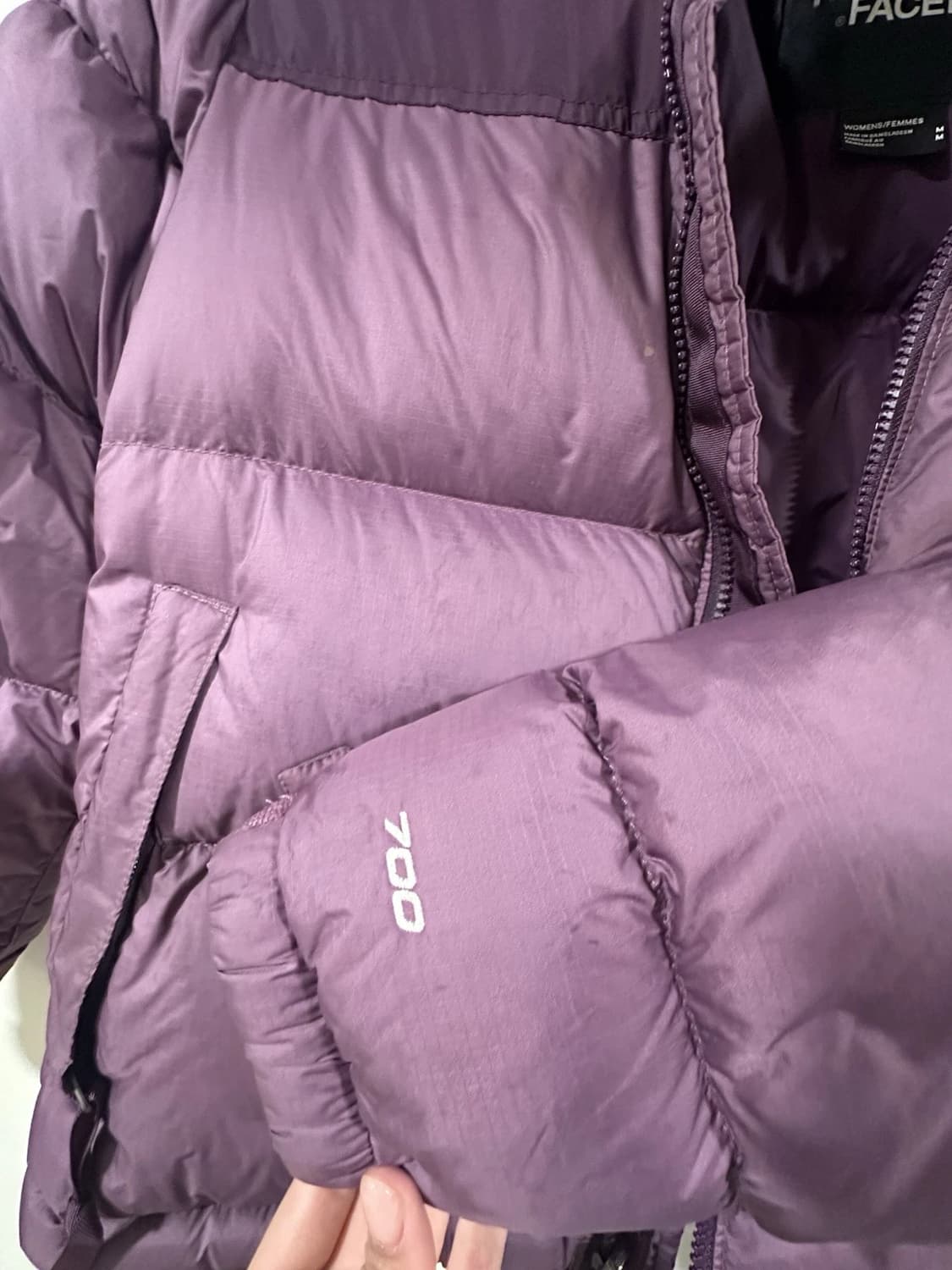 20FW 노스페이스 눕시 패딩 퍼플 상품이미지3