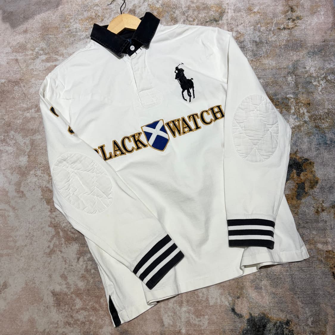 폴로 블랙와치2 빅포니 카라 슬리브 상품이미지2