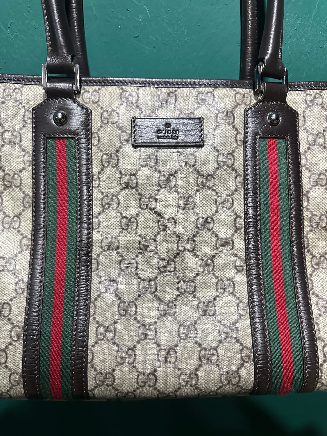 구찌 GG로고 슈프림 쇼퍼백 상품이미지2