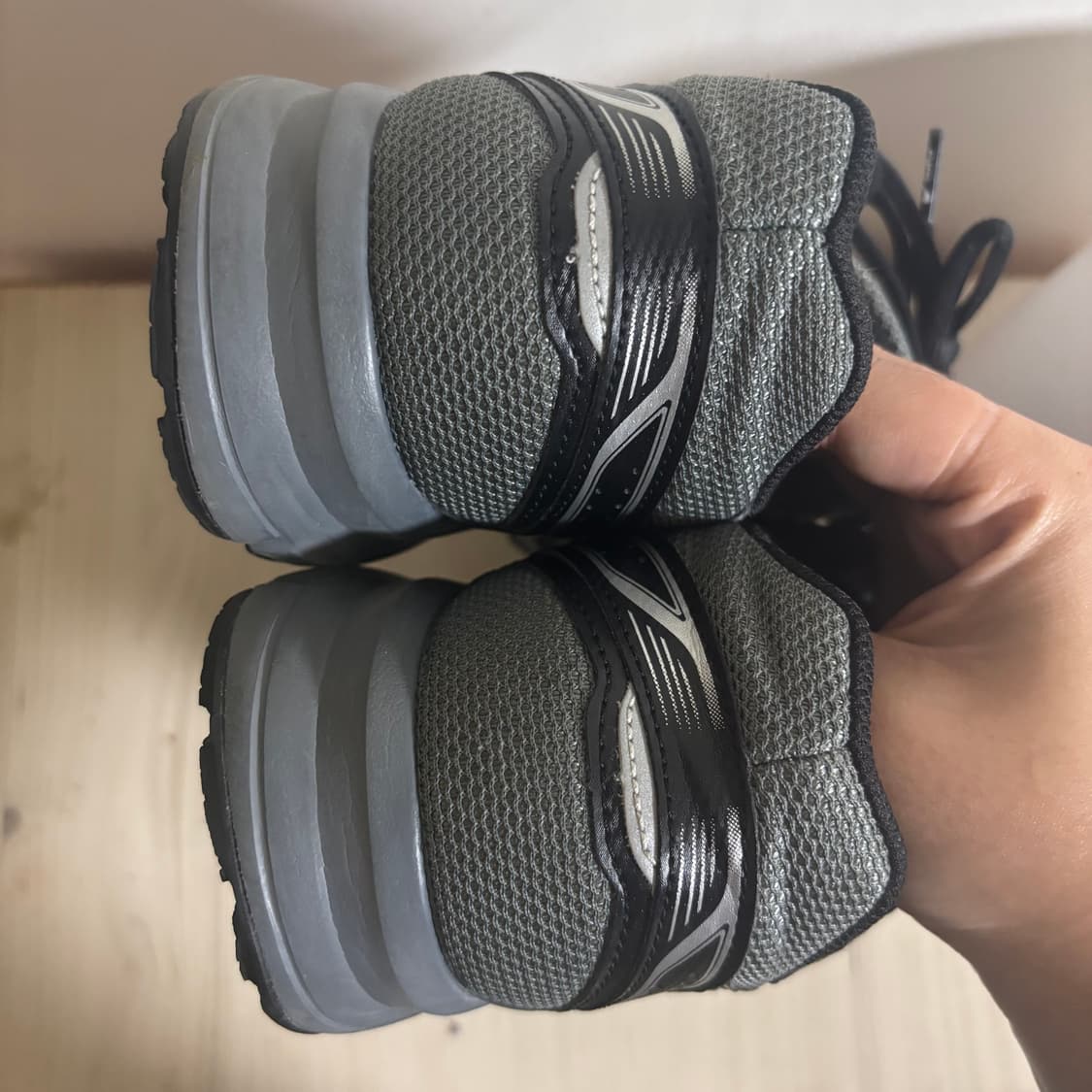 아식스 조그 100 스틸 그레이 260 상품이미지3