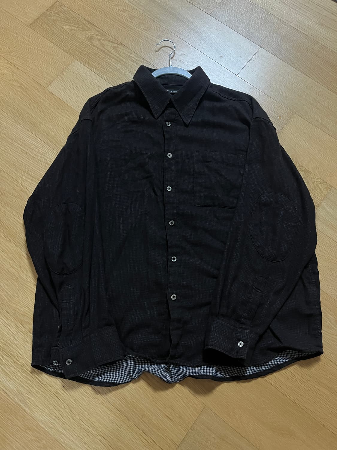 해칭룸 셔츠(archive shirt v2 pigment dyed) 상품이미지4