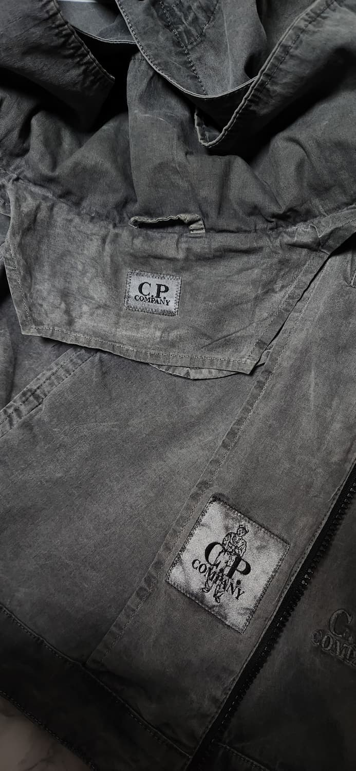 CP 컴퍼니 14ss 가먼트다잉 흑청 고글 자켓 상품이미지8