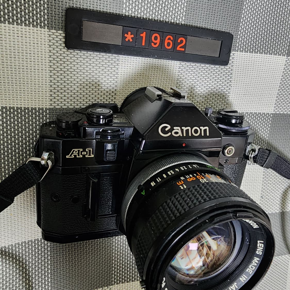 캐논 A-1 필름카메라 블랙바디 1.4렌즈 상품이미지2