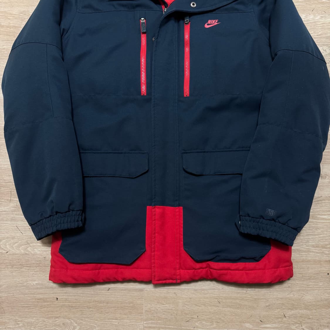 나이키 덕다운 모피후드 야상 패딩 자켓 상품이미지3
