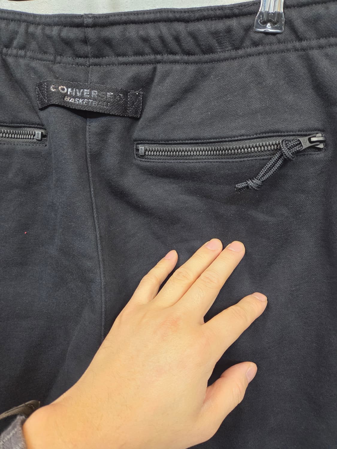 컨버스 안감플리스 헤비원단 트레이닝팬츠 L 상품이미지3