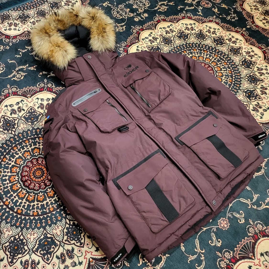 아이더 덕 다운 패딩 자켓 (XL) 상품이미지3