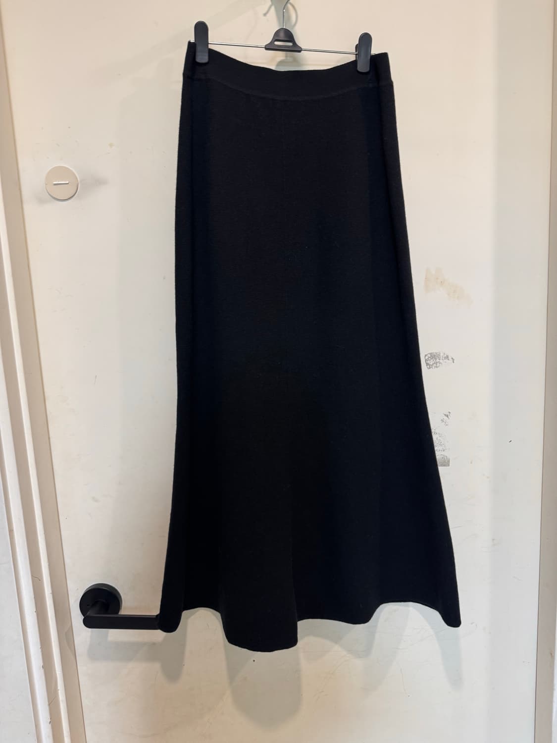 TIME 타임 울 슬릿 플리츠 니트 스커트 상품이미지6