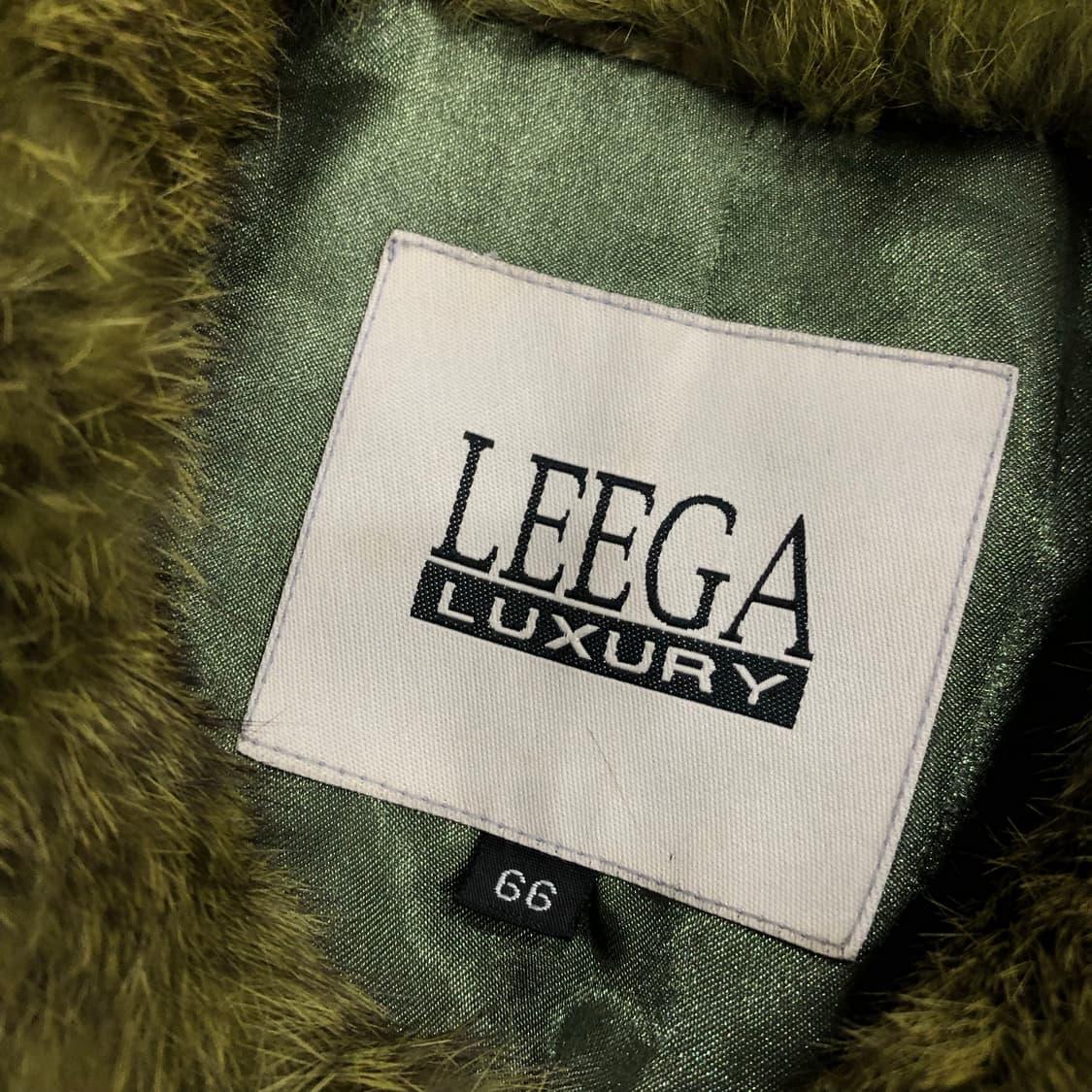 LEEGA 리얼 퍼 토끼털 퍼 자켓  상품이미지5