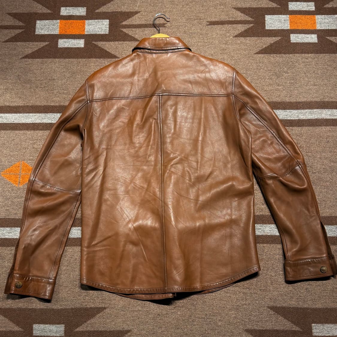 마시모두띠 램스킨 셔츠 자켓 L 양가죽 상품이미지6