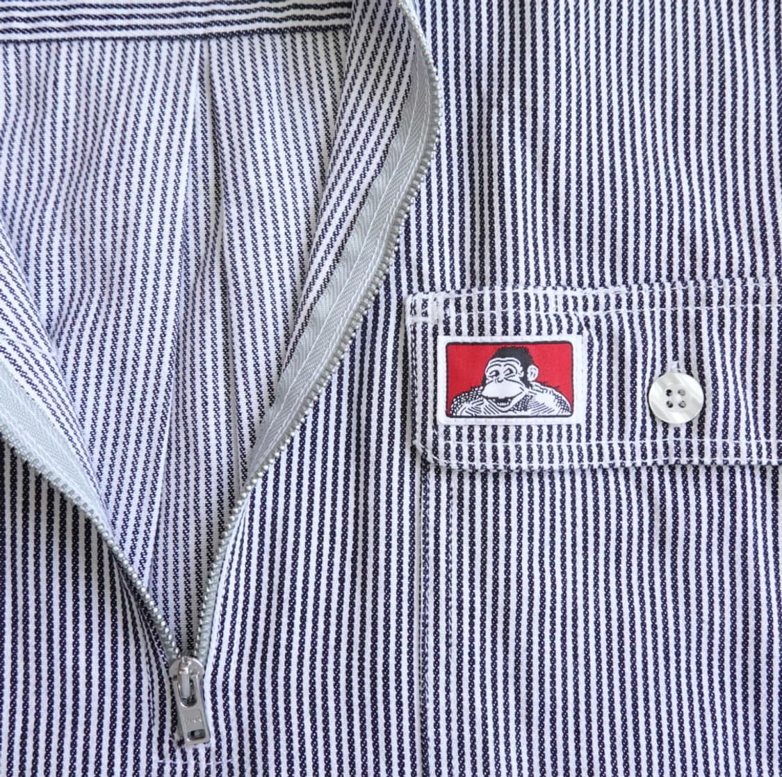 BEN DAVIS 스트라이프 워크 셔츠 1962 상품이미지6
